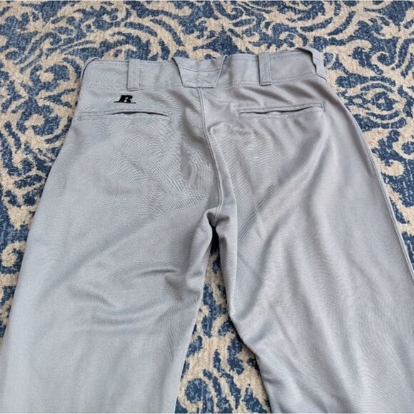 Russell Athletic baseball pants light grey gray base ball spring gear uniform lg - Picture 7 of 7